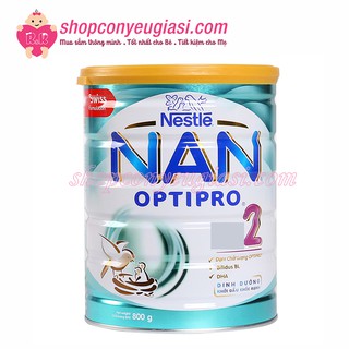 Sữa Nestle NAN Optipro số 2 (800g) - Nhập Khẩu