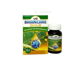 UNI BRAINCARE GOLD_hỗ trợ hoạt huyết, tăng cường lưu thông máu