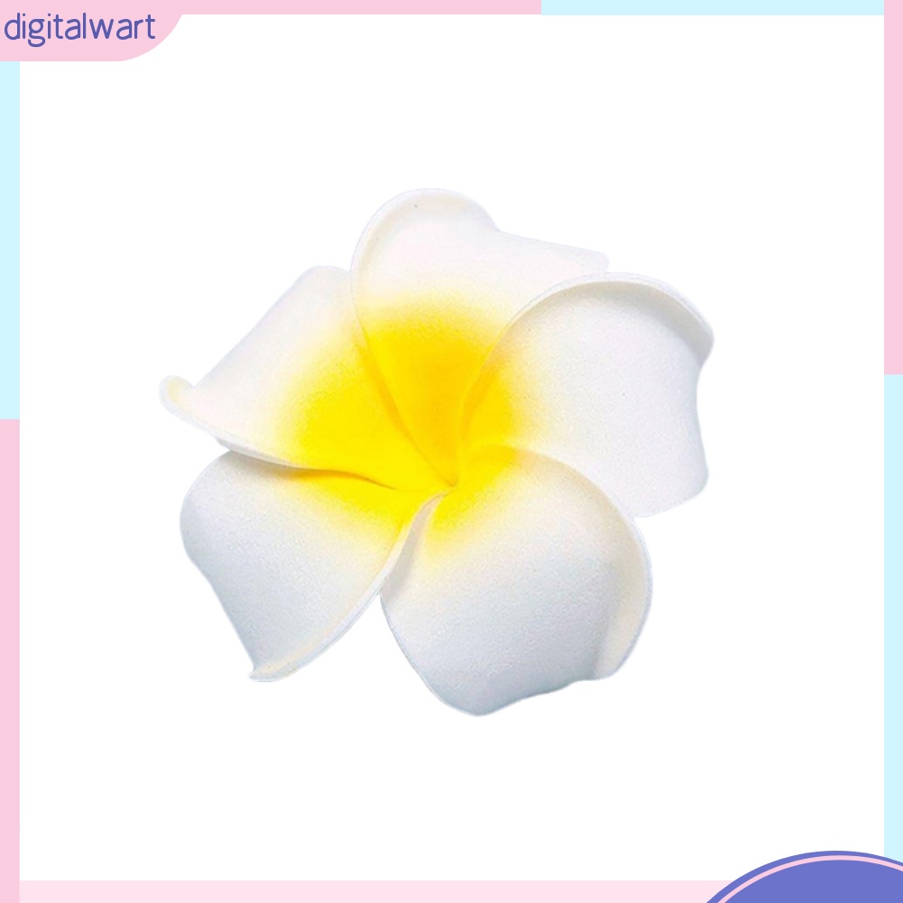 Set 2 Kẹp Tóc Hình Hoa Sứ Trắng Thời Trang Cho Nữ