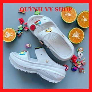 Dép lê nữ FREE SHIP tăng kèm sticker dép xăng-dan cross 2 quai sang chảnh
