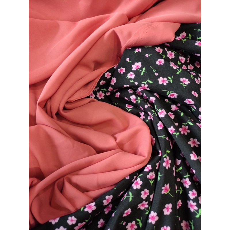 Vải lụa hoa nhí