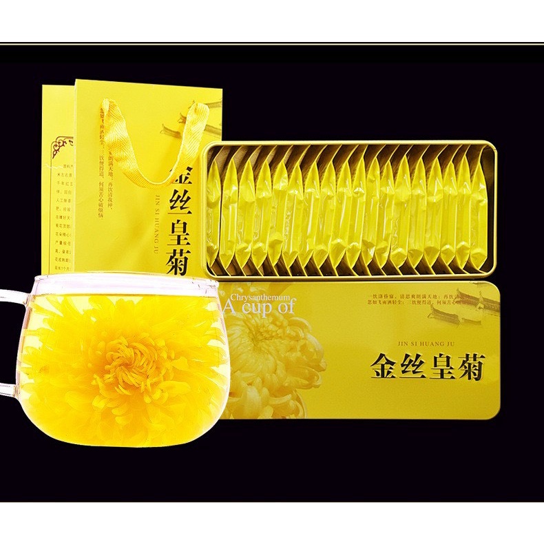 Bông cúc vàng thơm ngon thêm vào vài giọt mật ong rất thơm và tốt cho sức khỏe