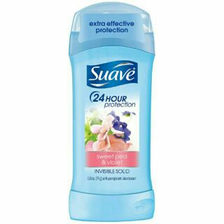 Sáp lăn khử mùi nữ Suave 24 Hour Protection  Sweet Pea & Violet