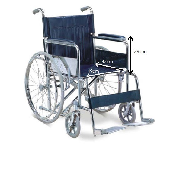 Xe Lăn Tiêu Chuẩn Lucass X9 - Xe Lăn Tay dành cho người già, người tàn tật – Người sử dụng có thể tự di chuyển – Khung x