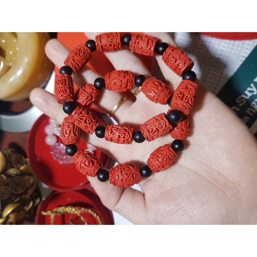 Vòng chuỗi chu sa dành cho nam