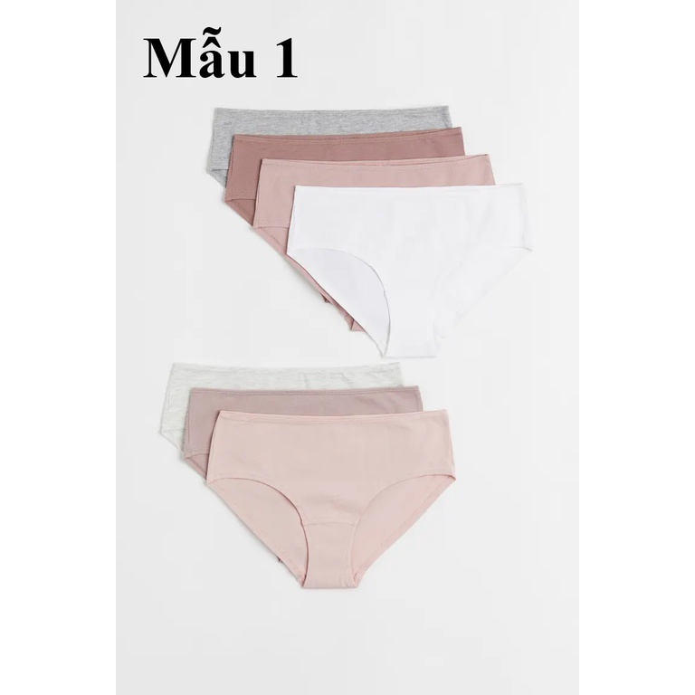 Set 7 quần chip cotton, của MẸ, có 5 màu, HM US săn SALE