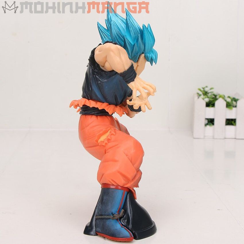 Mô hình Figure Dragon Ball nhân vật Son Goku-Maximactic Vol 2 Super Saiyan God tóc xanh chính hãng (Box và NoBox)
