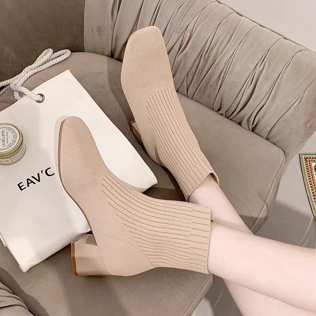 Boot len cổ ngắn đế 5 phân chất đẹp | BigBuy360 - bigbuy360.vn