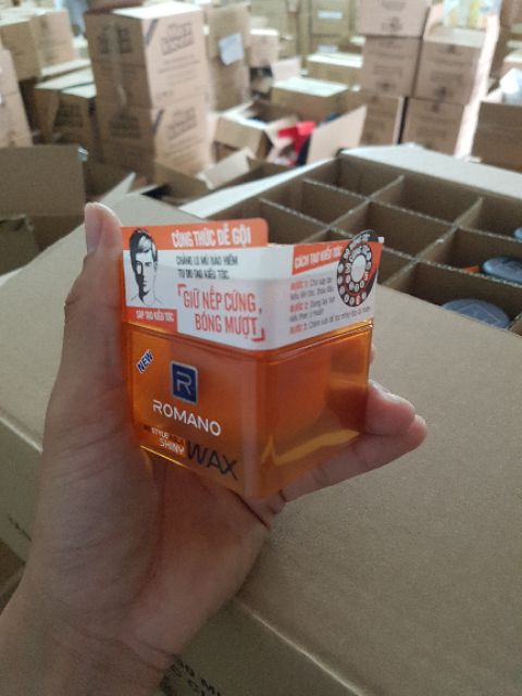 Wax - Sáp Tạo Kiểu Tóc Romano