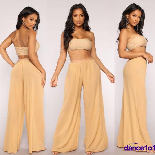 Quần Ren Dài Ống Loe Xuyên Thấu Thời Trang Dành Cho Nữ