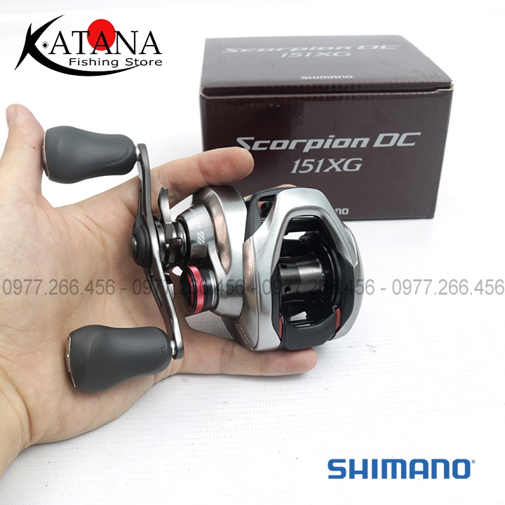 Máy Câu Ngang Shimano Scorpion DC 151XG - công nghệ đắt giá DC Break