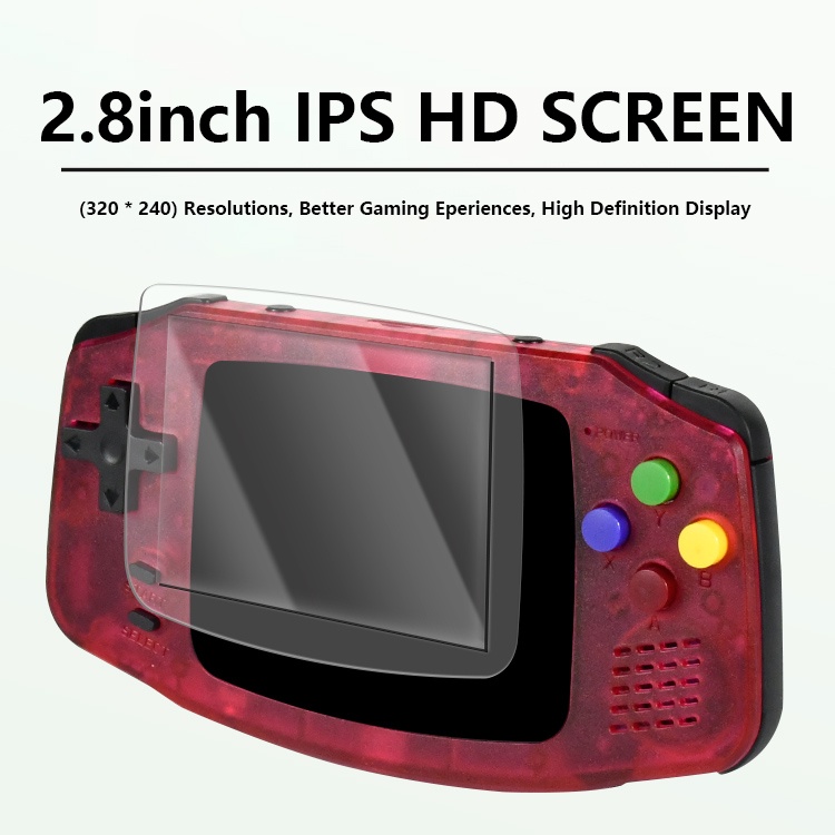 Máy chơi game cầm tay 2022 2.8 inch cho gba nintendo và linh kiện