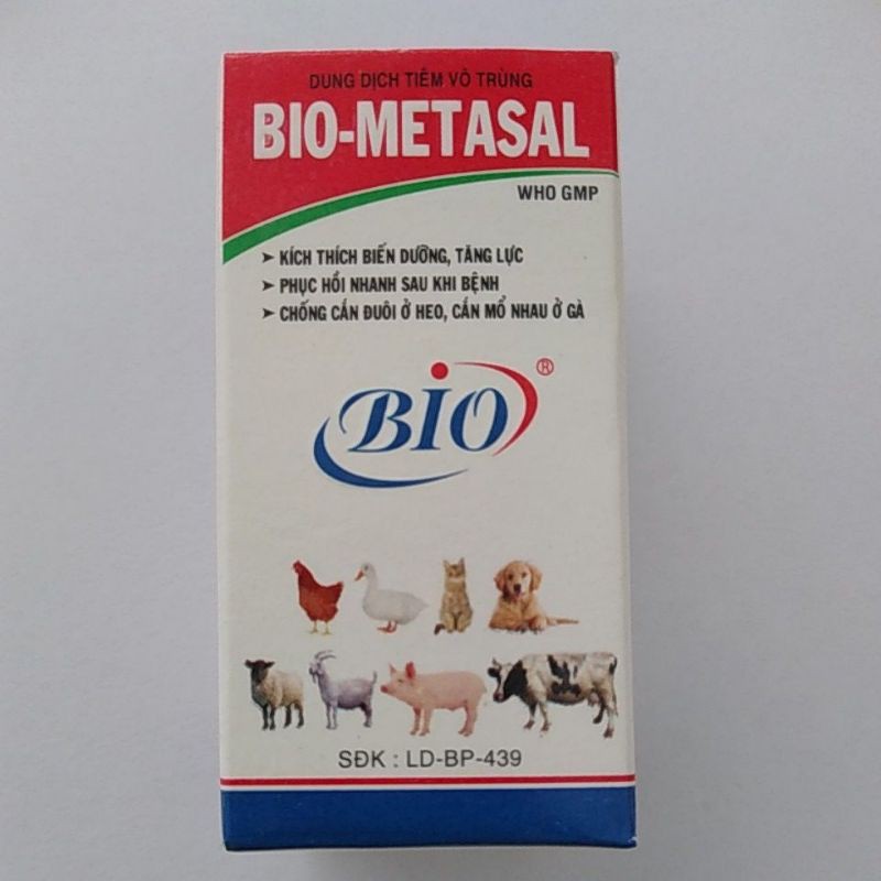 Thuốc tiêm chó mèo kích thích thèm ăn, phục hồi sau bệnh 20ml