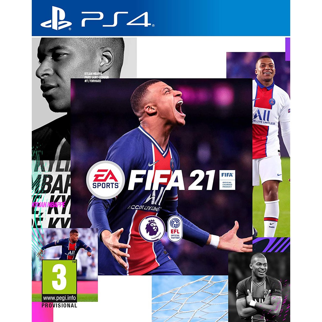 Đĩa Game PS4 FIFA 2020- 2021 hệ Asia