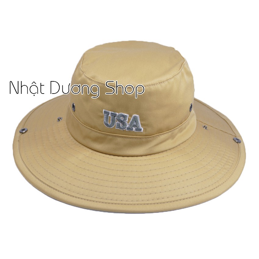 [ Nhiều mẫu ] Mũ tai bèo nam size đầu rộng thoải mái nón tai bèo lính vành to được đóng sò cao cấp kết hợp vải cotton
