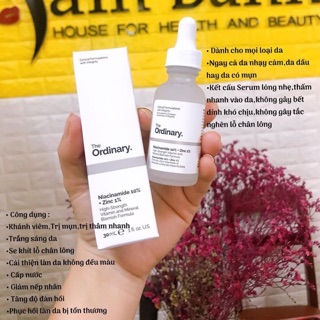 Nia 10% + Zinc 1% The Ordinary 30ml