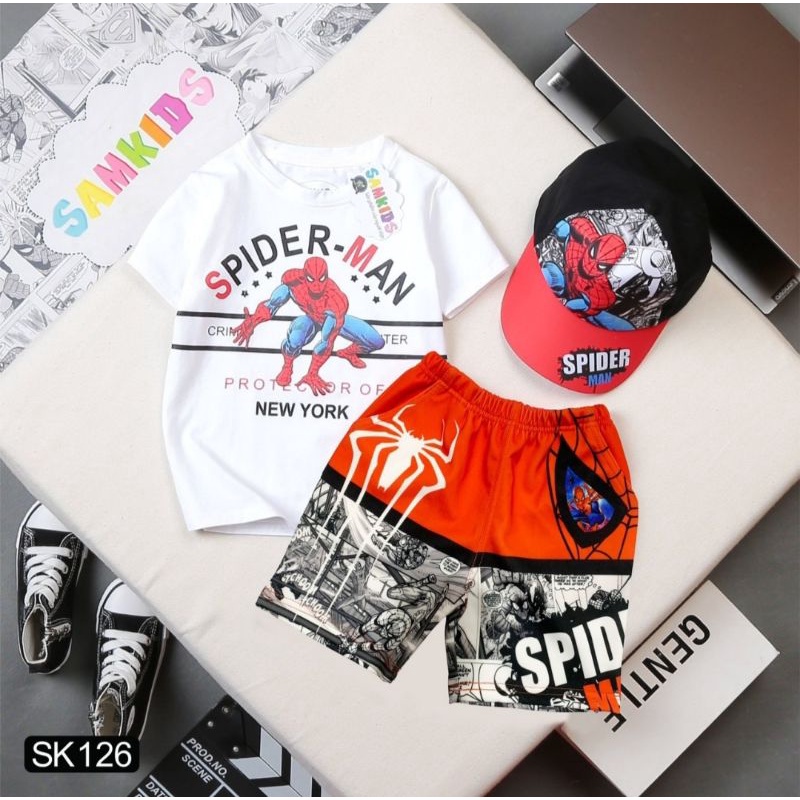 Bộ quâng áo siêu nhân kèm nón  size từ 12 đến 40kg