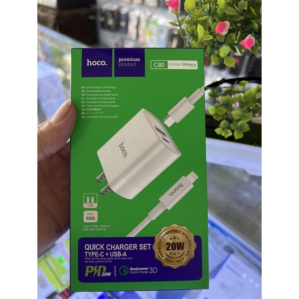 sạc nhanh Hoco C80