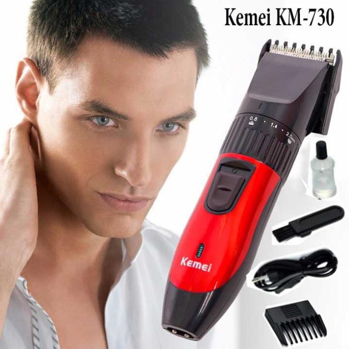 Tông Đơ Cắt Tóc Kemei 730 TẶNG kính mắt
