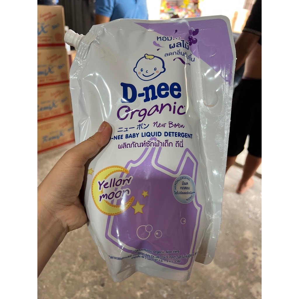 Nước giặt Dnee Organic hàng nội địa Thái Lan cho bé( Túi 1400ml)