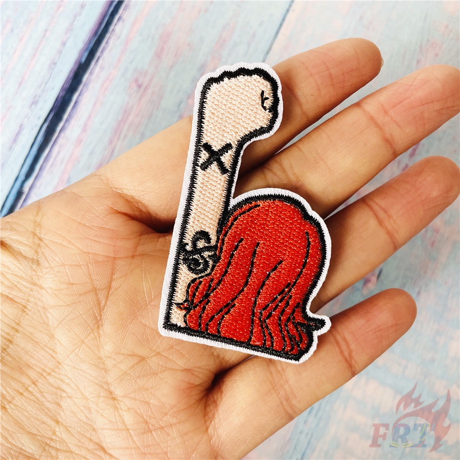 Miếng dán ủi lên quần áo hình nhân vật One Piece
