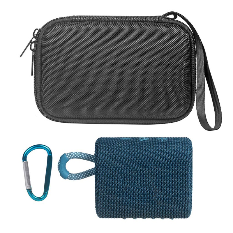 LIDU1  For -JBL GO 3 portable EVA Zipper Hard Case Bag Box Bluetooth-compatible speaker bag,-Audio cover,Speaker portable box