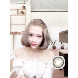 🌼 LENS PUFFY GRAY 🌼 MẪU LENS XÁM TÂY GIÃN TỰ NHIÊN 14.5mm 🌼