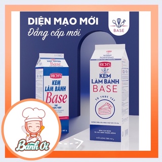 Kem Base dòng kem topping chuyên dụng Topping Base