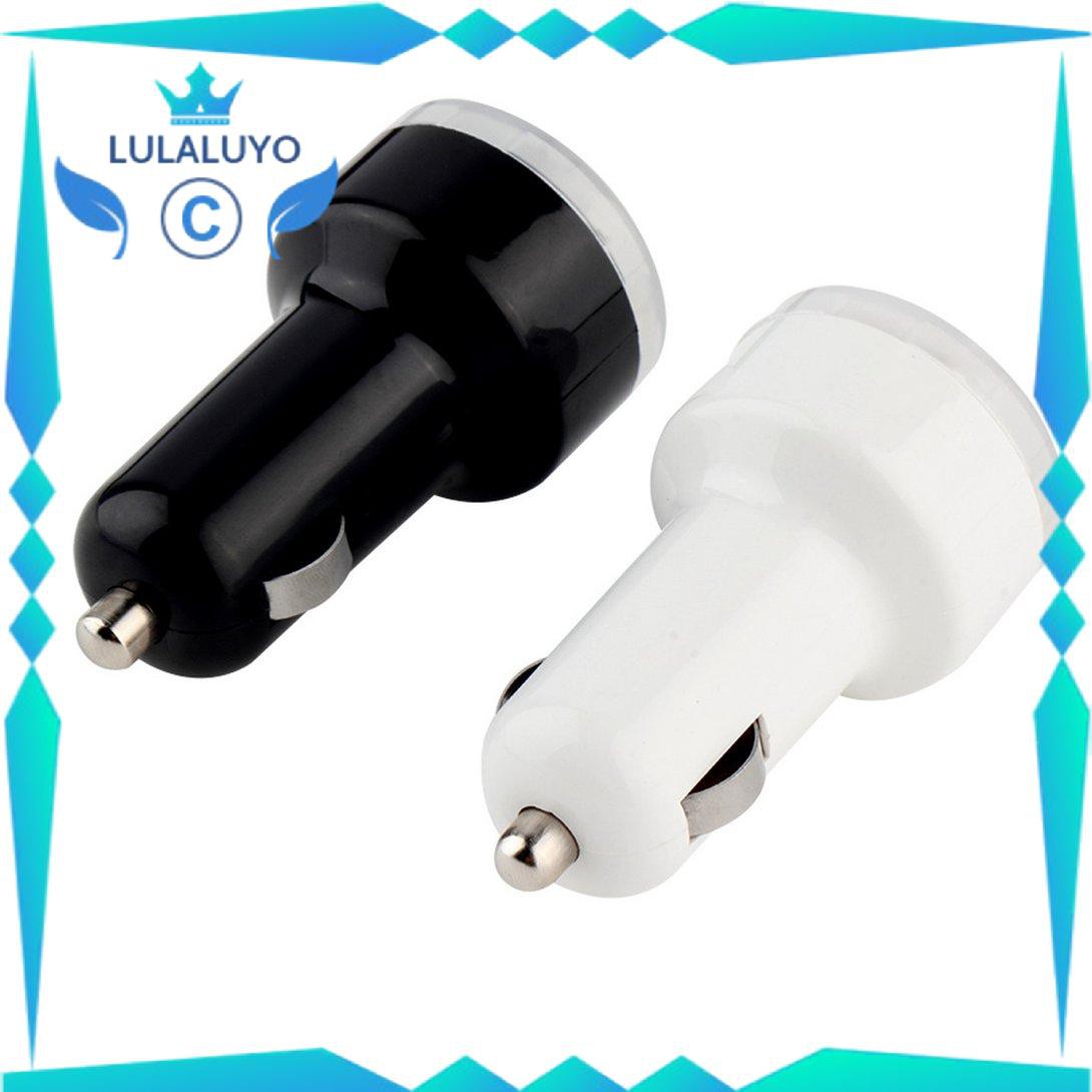 Bộ Sạc Trên Xe Hơi 2 Cổng Usb Cho Iphone6 / 6plus 5s Ipod