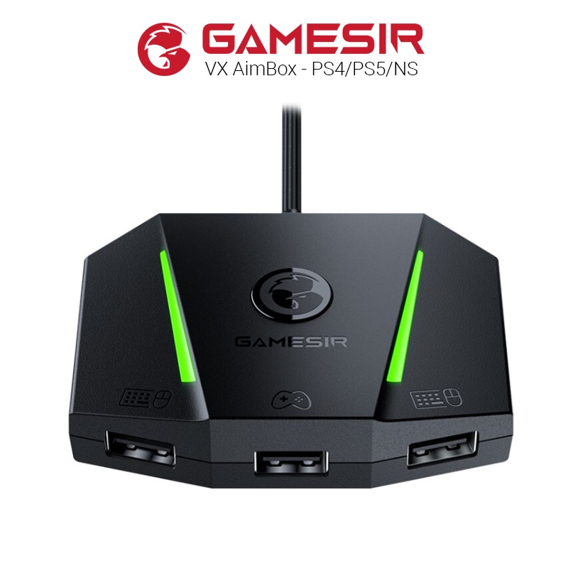 Bộ chuyển đổi GameSir VX AimBox - Hỗ trợ Console PS4/PS5/Xbox One/XboxX/S/Nintendo Switch