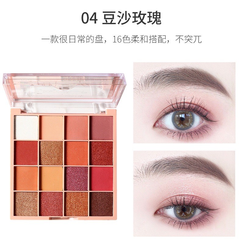 Phấn măt 16 màu Lameila EYE SHADOW