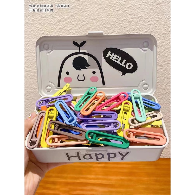 Kẹp Tóc Hàn Quốc Dễ Thương Nhiều Màu Sắc Xinh Xắn Phụ Kiện Thời Trang Cho Nữ AB142