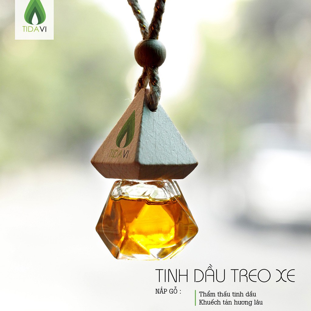 Tinh dầu treo xe ô tô hình Kim Cương sang trọng, đẳng cấp : 10ML SẢ CHANH- BẠC HÀ- QUẾ - HỒNG - BƯỞI- LY - TRẦM - CAFE..