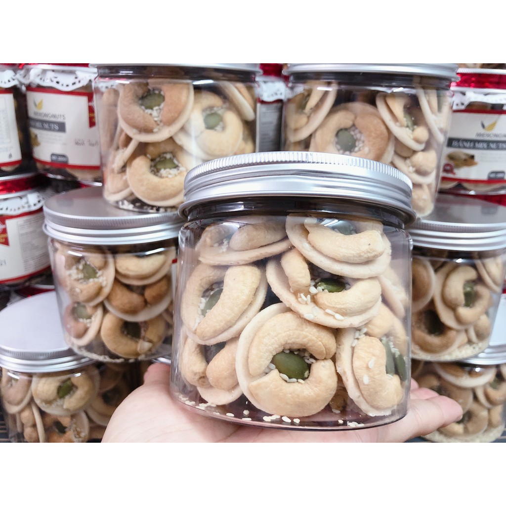 Bánh Hạt Điều Bùi Béo Trọn Vị Siêu Ngon Và Khó Cưỡng ❤️ Tuyển Chọn Các Loại Hạt Chất Lượng Cao Nhất ❤️ Mekongnuts