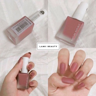 Sơn móng lì NATURE REPUBLIC màu 37 PINK MACARON