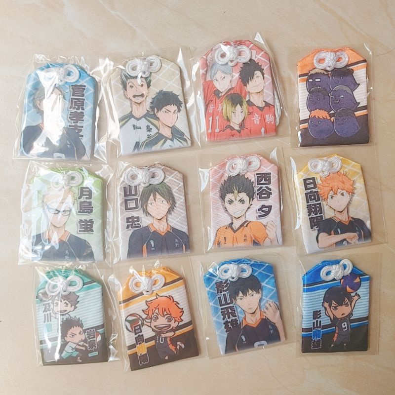 [Sẵn] Túi phước Omamori Haikyuu