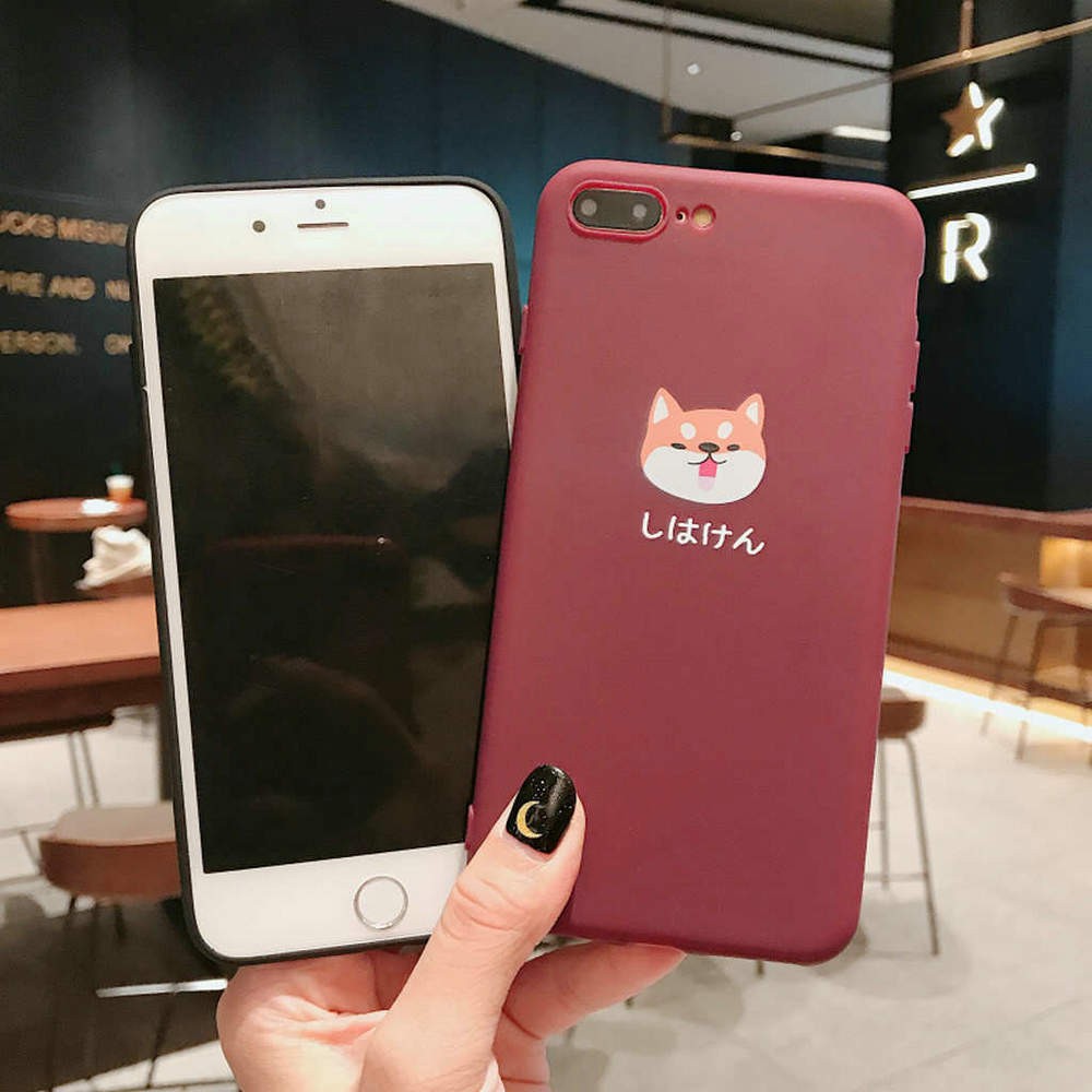 Dễ Thương Ốp Điện Thoại Tpu Mềm Hình Cún Shiba Akita Đáng Yêu Cho Iphone 11 Pro Max X Xs Xr 7 8 6s 6 Plus 5 5s Se Iphone11 I6 I8