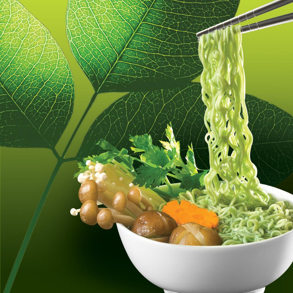 Mì ăn liền chùm ngây Moringa-chay mặn điều được