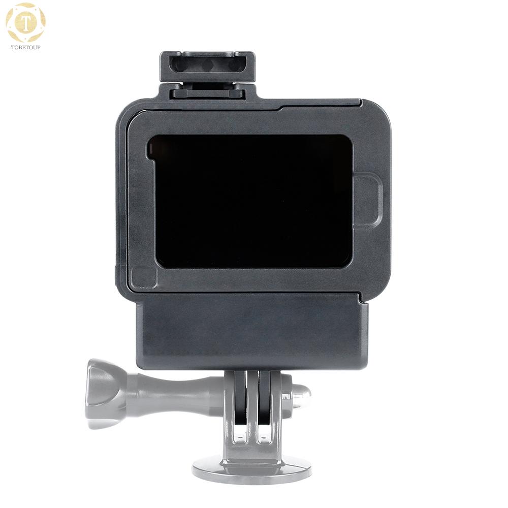 Bộ Khung Gắn Micro 12 Giờ Ulanzi V2 Vlog Cho Máy Ảnh Gopro Hero 7 6 5 Black