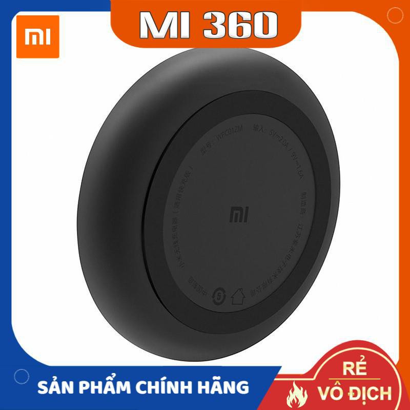 Đế sạc không dây Xiaomi WPC01ZM chuẩn Qi Chính Hãng