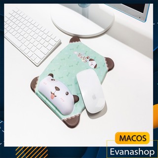 Miếng Lót Chuột Máy Tính Có Đệm Kê Tay Tiện Lợi - Mouse pad