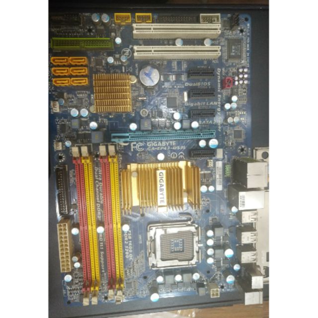 Main P43 hỗ trợ 16gb ram ddr2 cpu bus 1600 775 hoặc xeon 771