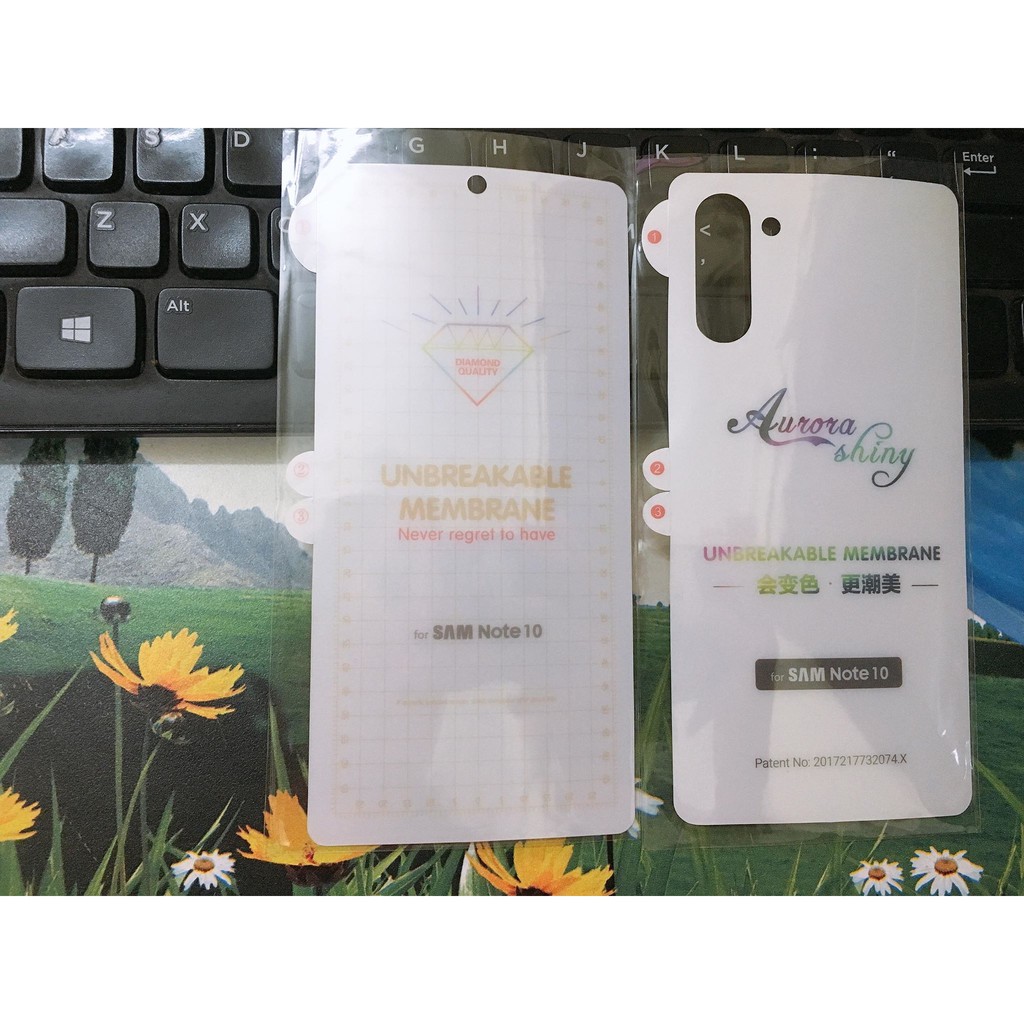 MIẾNG DÁN PPF CHO SAMSUNG NOTE 10 / NOTE 10 Plus, Note 20 ultra, Note 8, Note 9