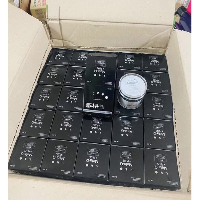 Combo 2 LỌ - Kem tri nám trắng da Mela Q Plus 50ml nội địa Hàn Quốc được Bsỹ khuyên dùng cho da nám