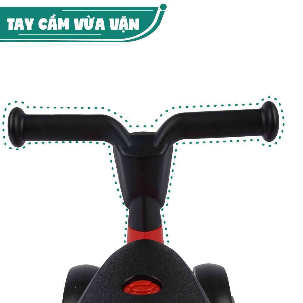 Xe chòi chân kiêm cân bằng mini Luddy Joovy 1006 - đồ chơi vận động cho bé