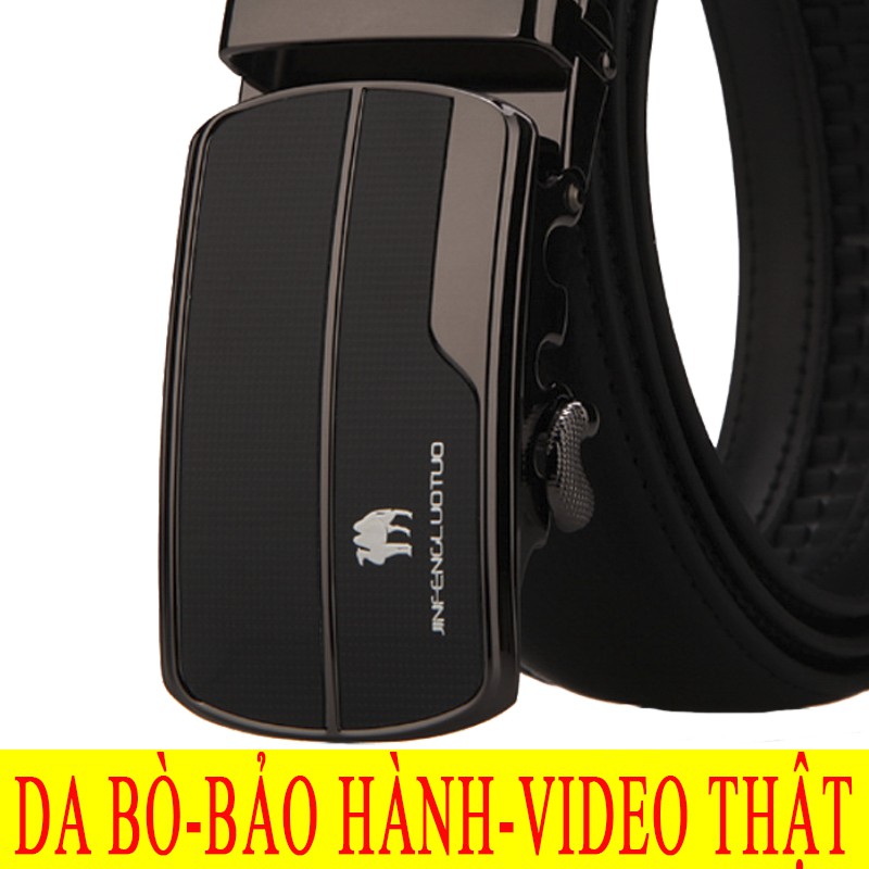 [VIDEO THẬT - DA BÒ] Bảo Hành 1 Năm - Dây Nịt Thắt Lưng Nam Da Bò Thật Cao Cấp - R14