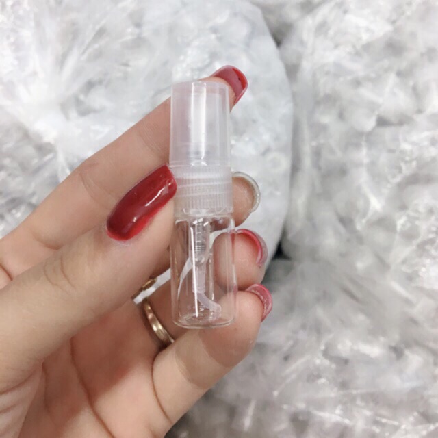 Chai chiết nước hoa mini 2ml - lọ chiếc nước hoa thủy tinh 2ml