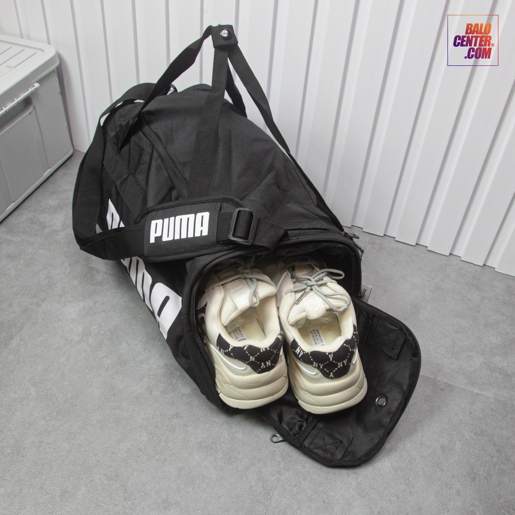 Túi Du Lịch - Túi Trống Size To Puma Challenger Đựng Đồ Đa Năng, Ngăn Đựng Giày Riêng Biệt, Chống Nước Tốt
