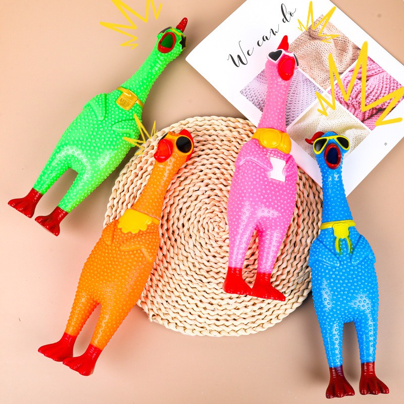 Đồ Chơi Squishy GÀ LA HÉT GÀ A LỬ giải trí mềm mịn siêu đàn hồi ngộ nghĩnh giải tỏa căng thẳng