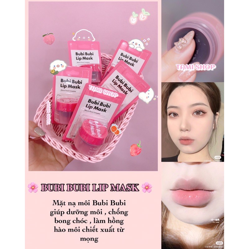 MẶT NẠ NGỦ MÔI BUBI BUBI LIP MASK